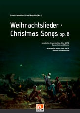 Christmas Songs, Op. 8 SATB Book cover